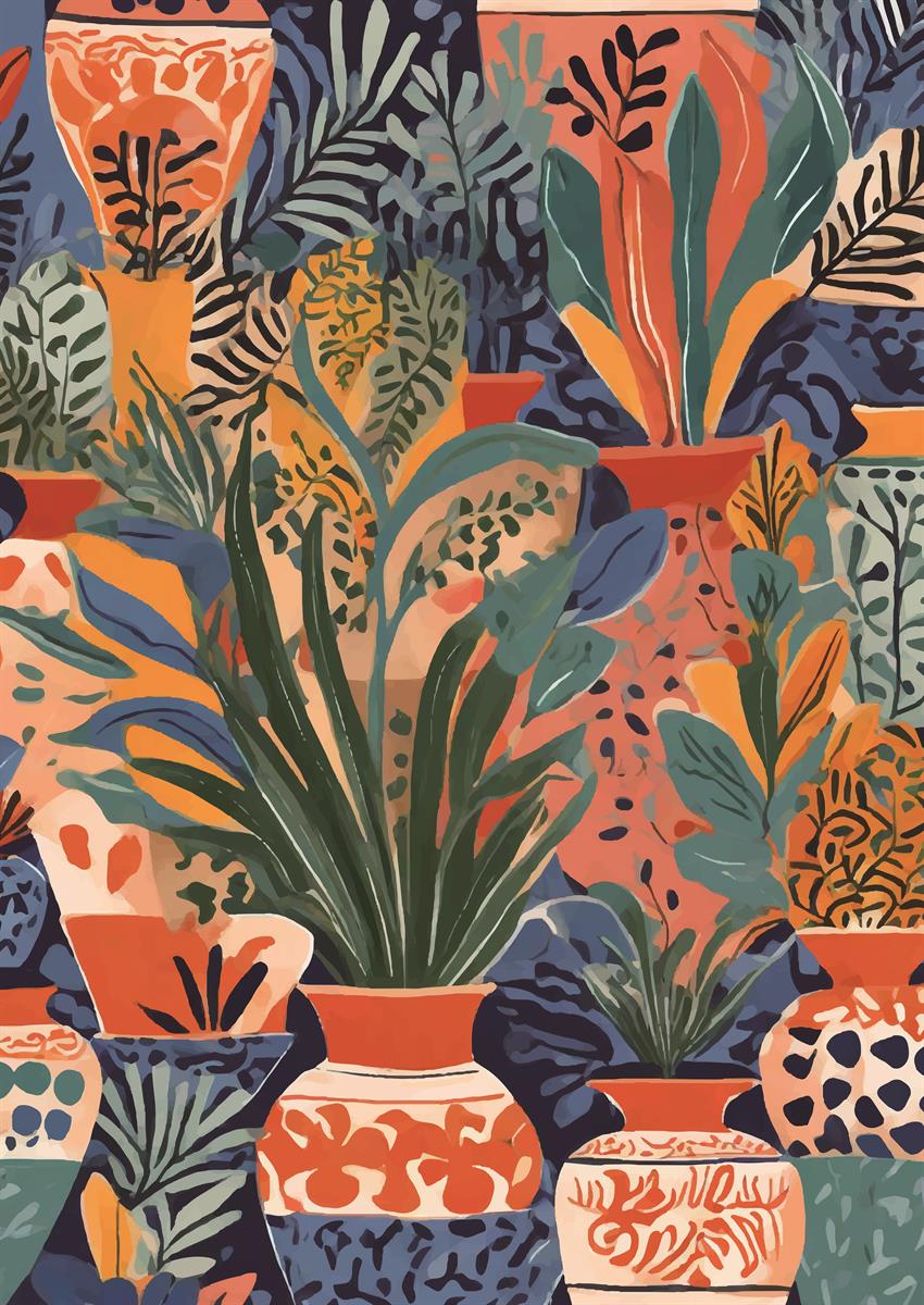 ボタニカルアートポスター Botanical Art Poster No.516