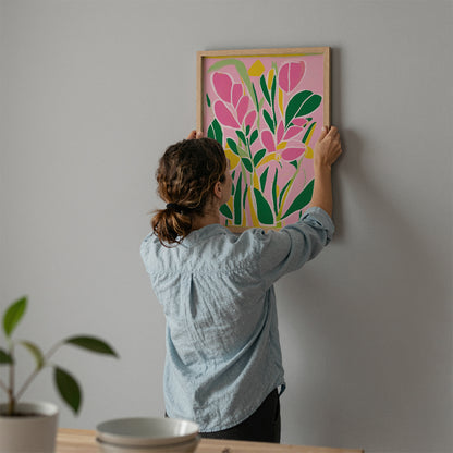 ボタニカルアートポスター Botanical Art Poster No.518