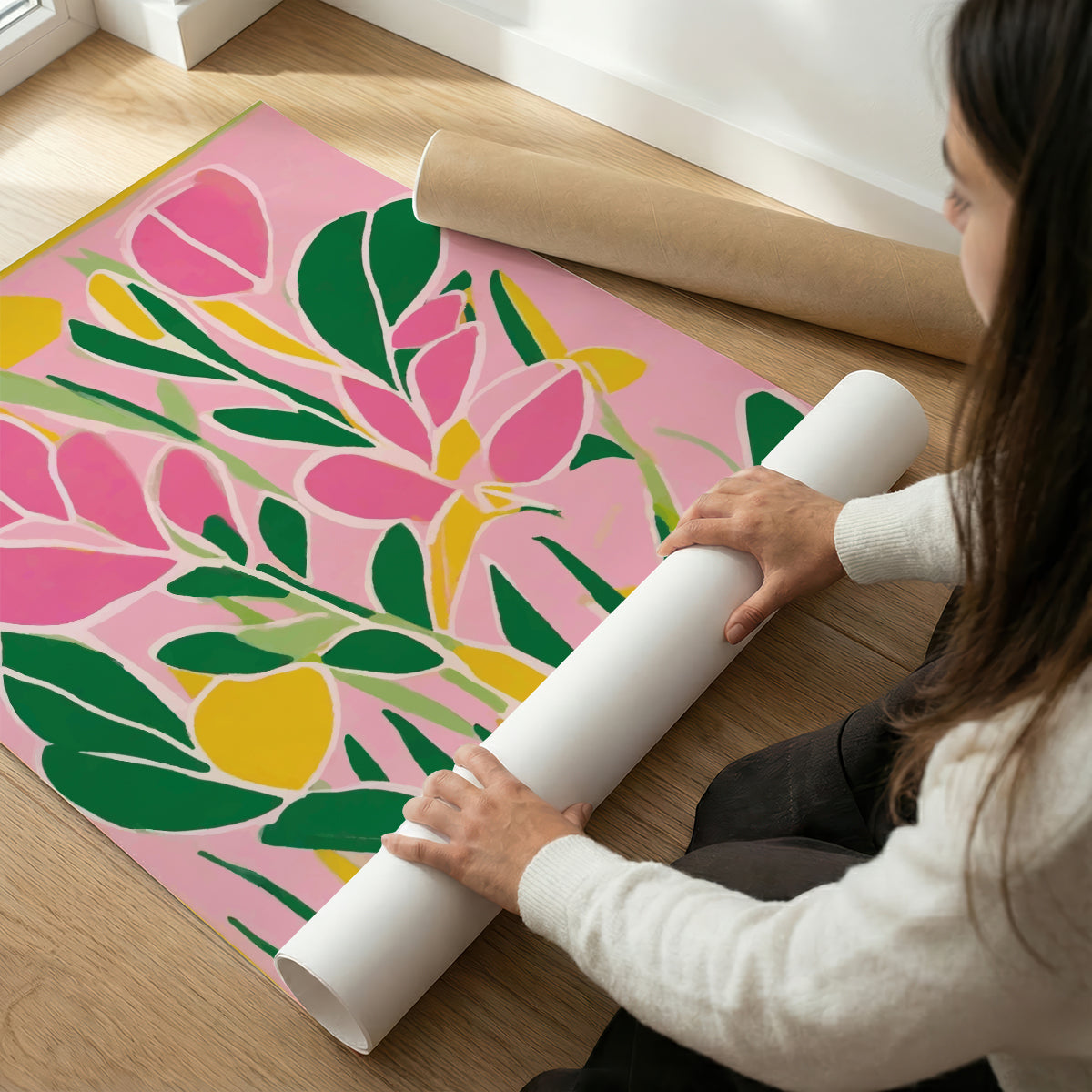 ボタニカルアートポスター Botanical Art Poster No.518