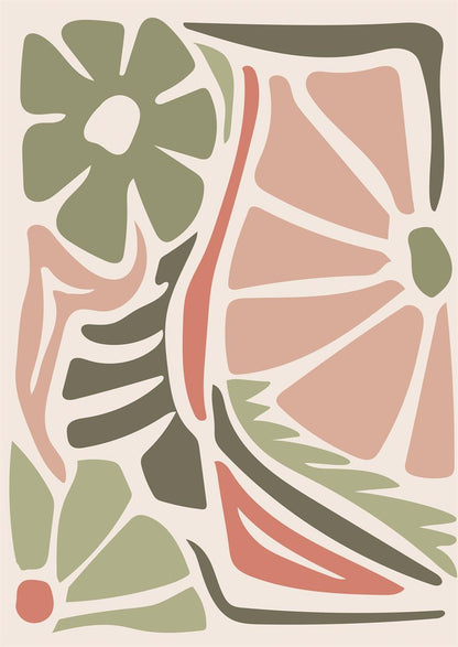 ボタニカルアートポスター Botanical Art Poster No.525