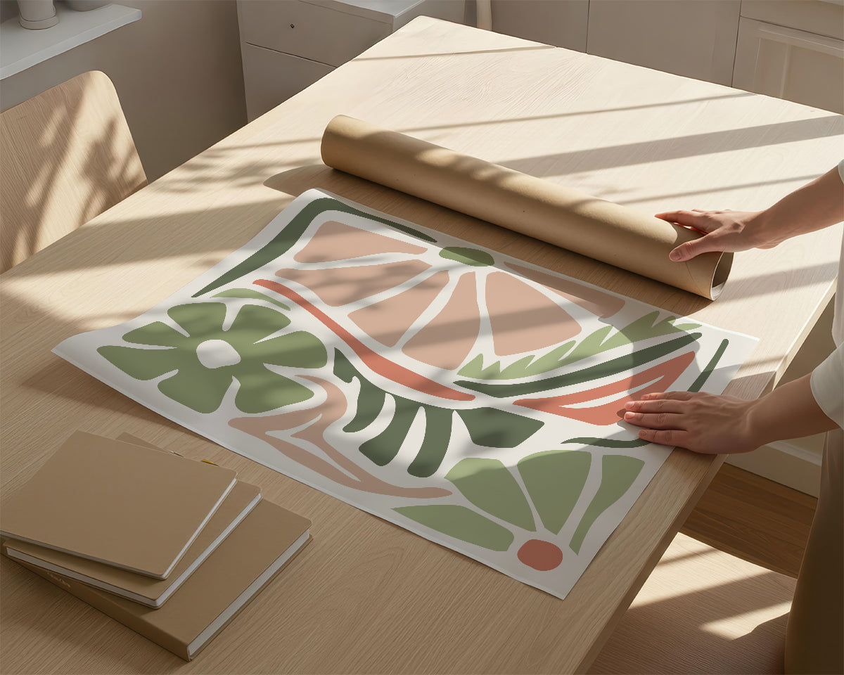 ボタニカルアートポスター Botanical Art Poster No.525