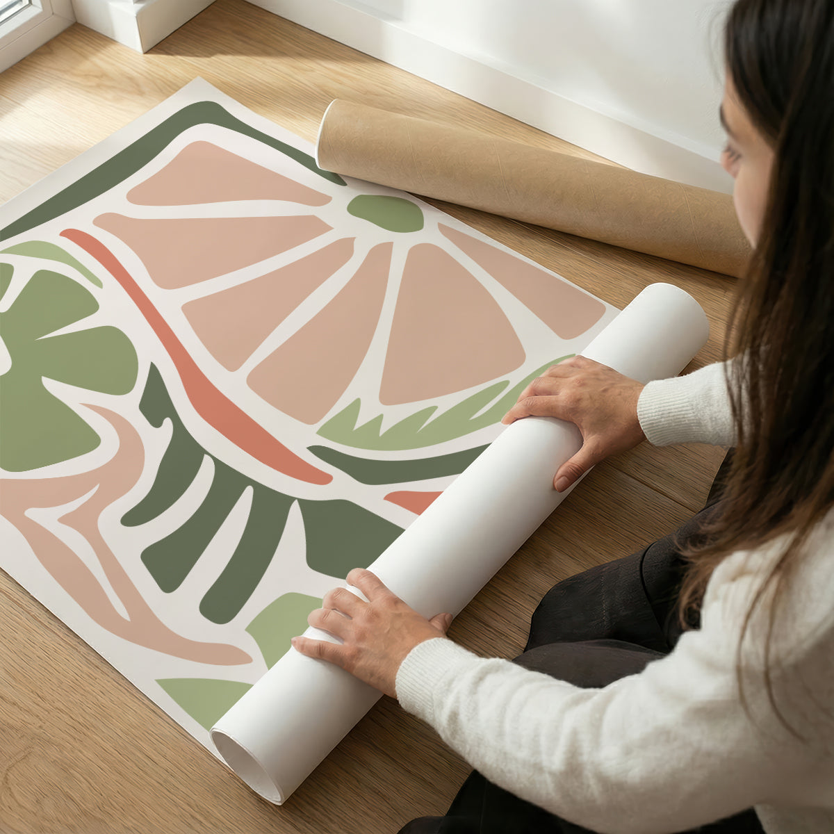 ボタニカルアートポスター Botanical Art Poster No.525