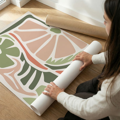 ボタニカルアートポスター Botanical Art Poster No.525