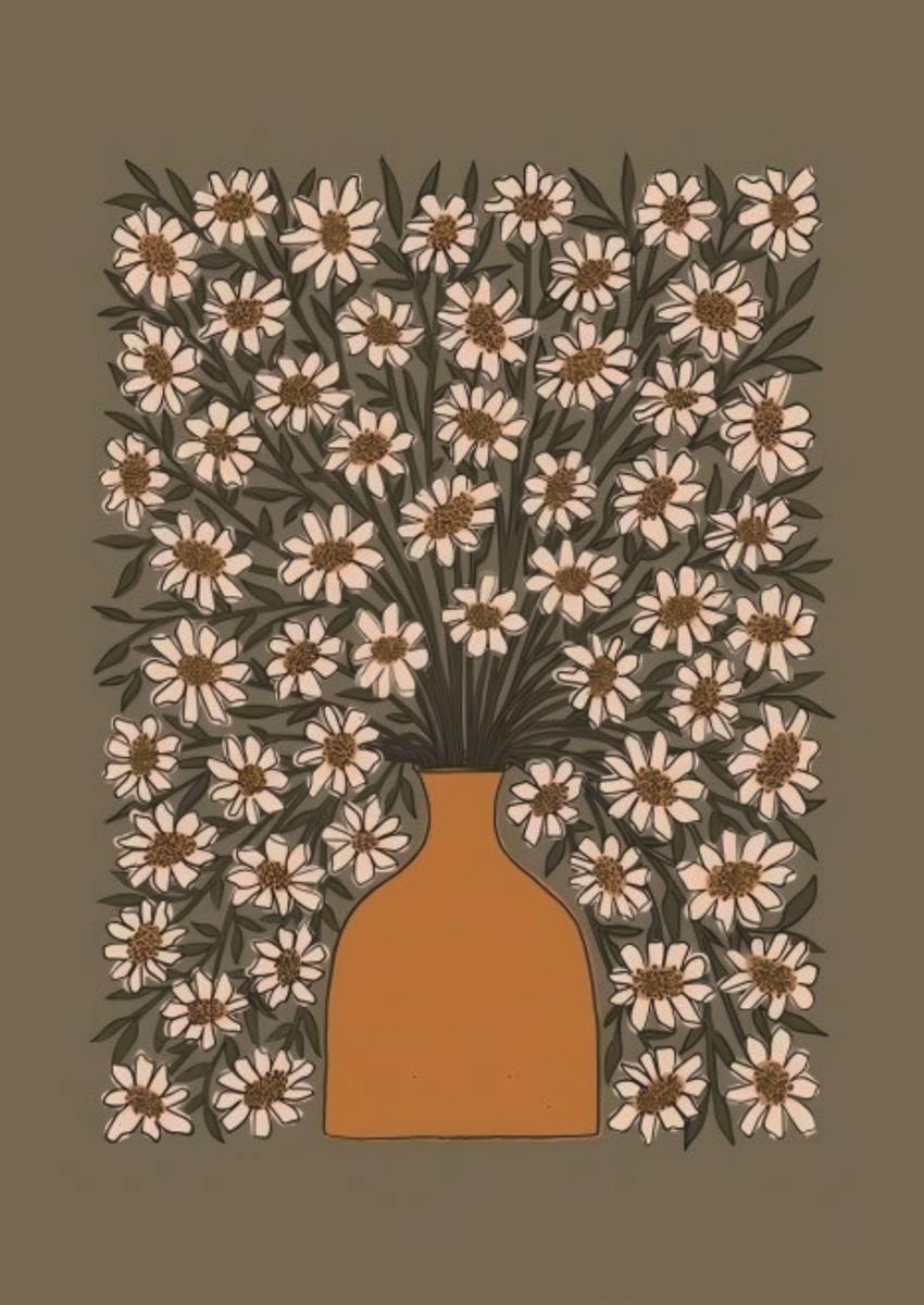 ミッドセンチュリーモダン Mid-Century Modern Art Poster No.605