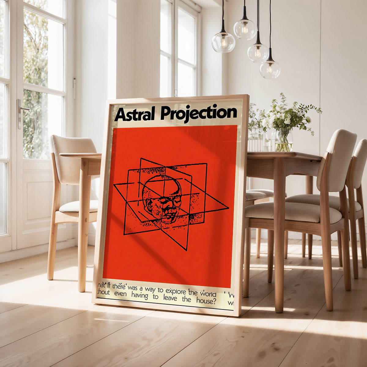ミッドセンチュリーモダン Mid-Century Modern Art Poster No.607