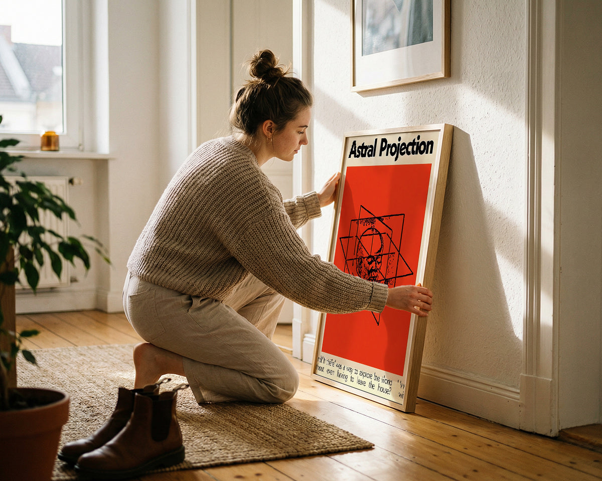 ミッドセンチュリーモダン Mid-Century Modern Art Poster No.607