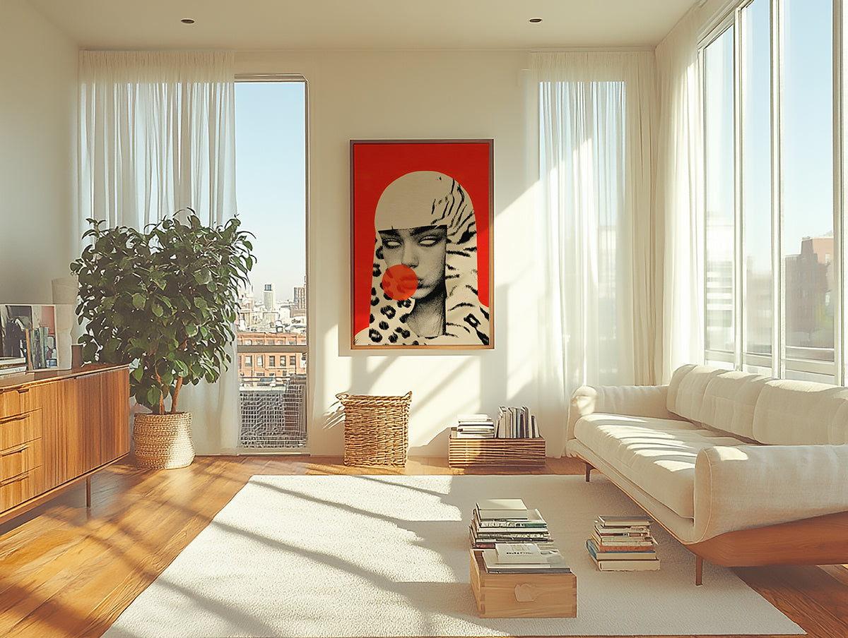 ミッドセンチュリーモダン Mid-Century Modern Art Poster No.608