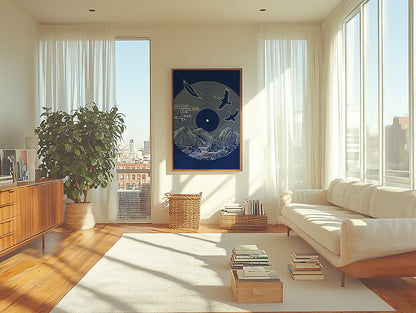 ミッドセンチュリーモダン Mid-Century Modern Art Poster No.616