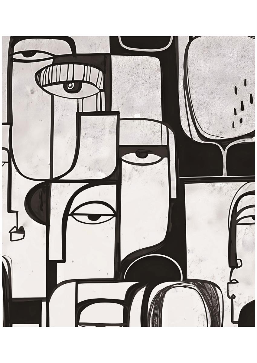 ミッドセンチュリーモダン Mid-Century Modern Art Poster No.617