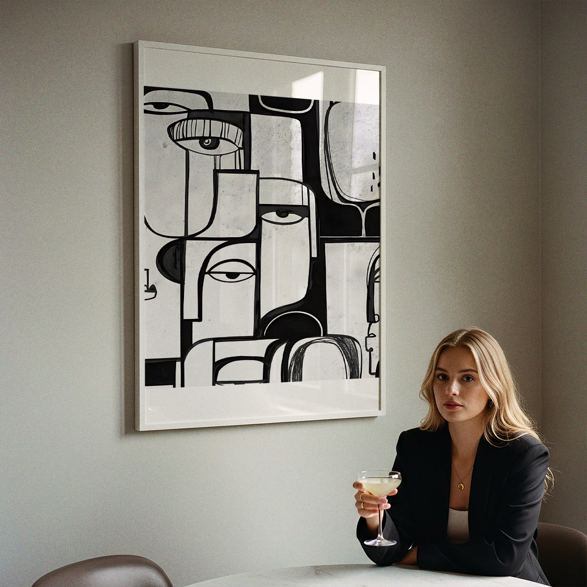 ミッドセンチュリーモダン Mid-Century Modern Art Poster No.617