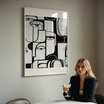 ミッドセンチュリーモダン Mid-Century Modern Art Poster No.617