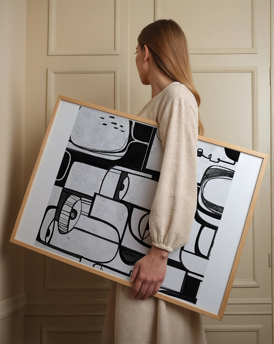 ミッドセンチュリーモダン Mid-Century Modern Art Poster No.617