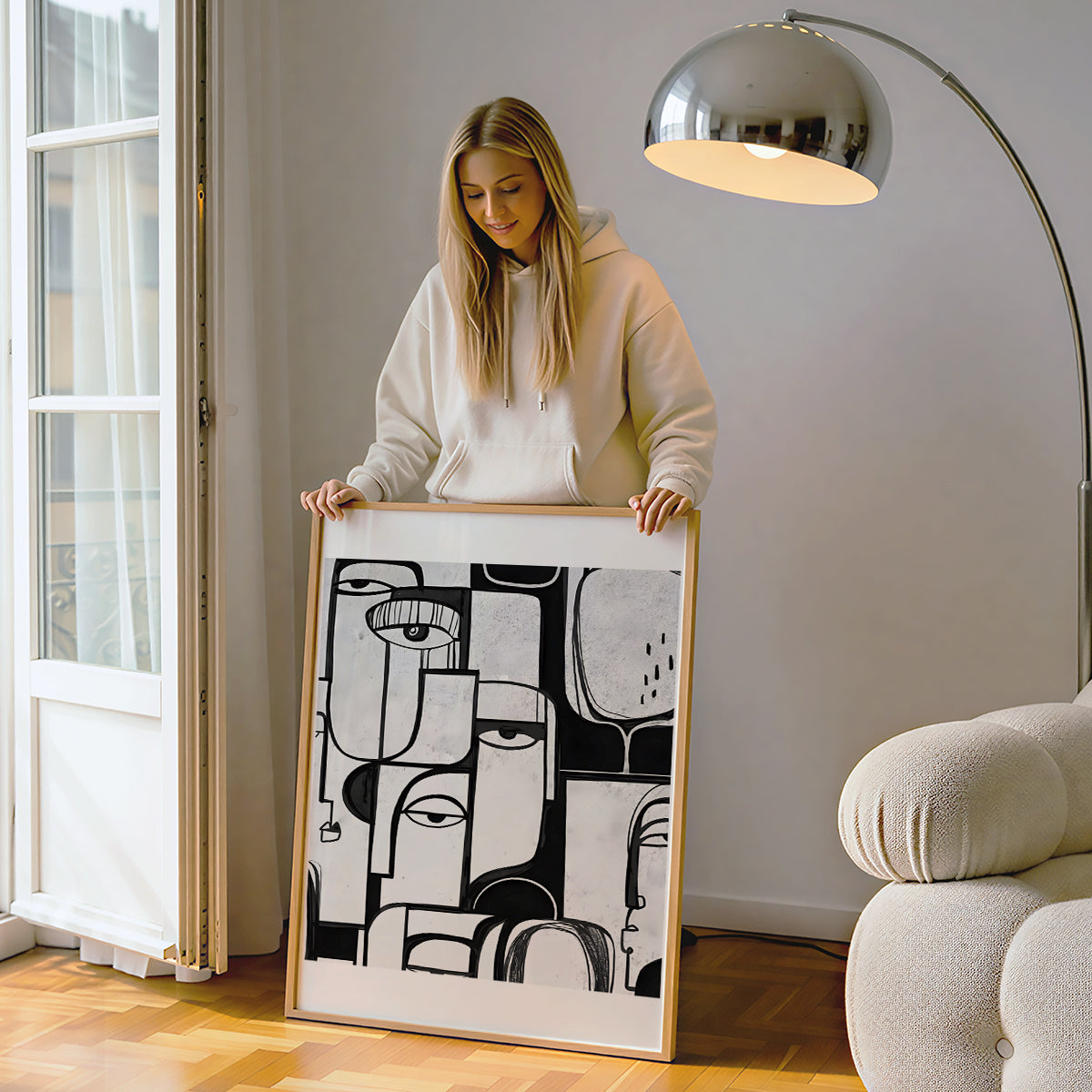 ミッドセンチュリーモダン Mid-Century Modern Art Poster No.617