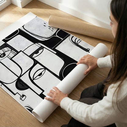 ミッドセンチュリーモダン Mid-Century Modern Art Poster No.617
