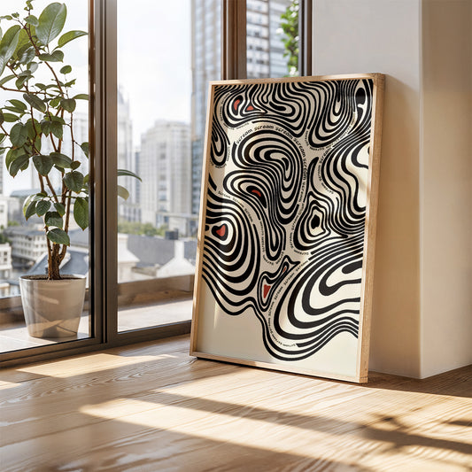 ミッドセンチュリーモダン Mid-Century Modern Art Poster No.618