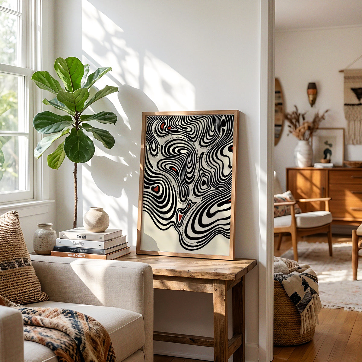 ミッドセンチュリーモダン Mid-Century Modern Art Poster No.618