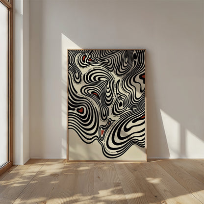 ミッドセンチュリーモダン Mid-Century Modern Art Poster No.618