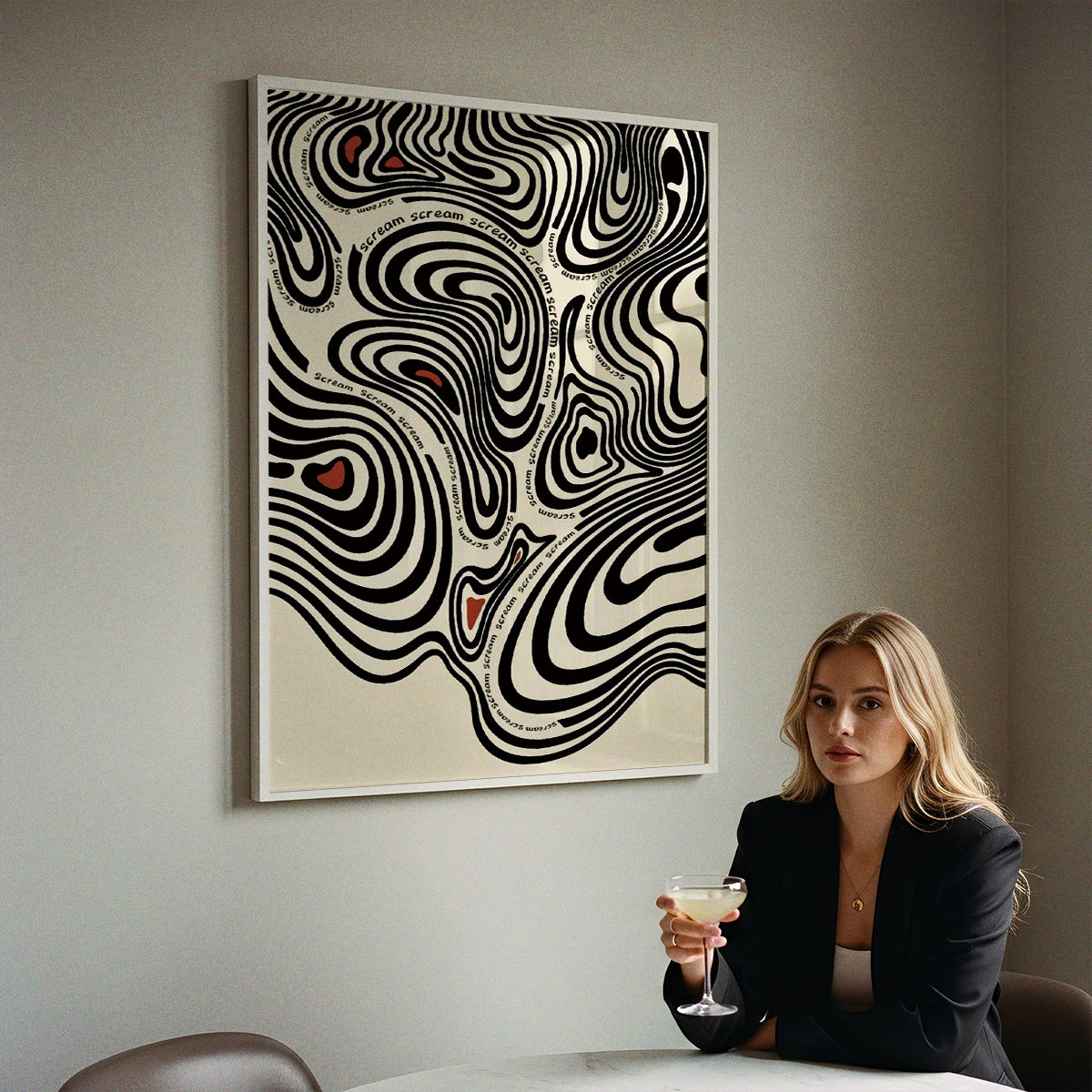 ミッドセンチュリーモダン Mid-Century Modern Art Poster No.618