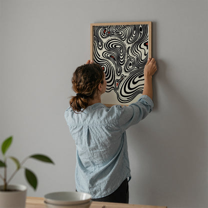 ミッドセンチュリーモダン Mid-Century Modern Art Poster No.618