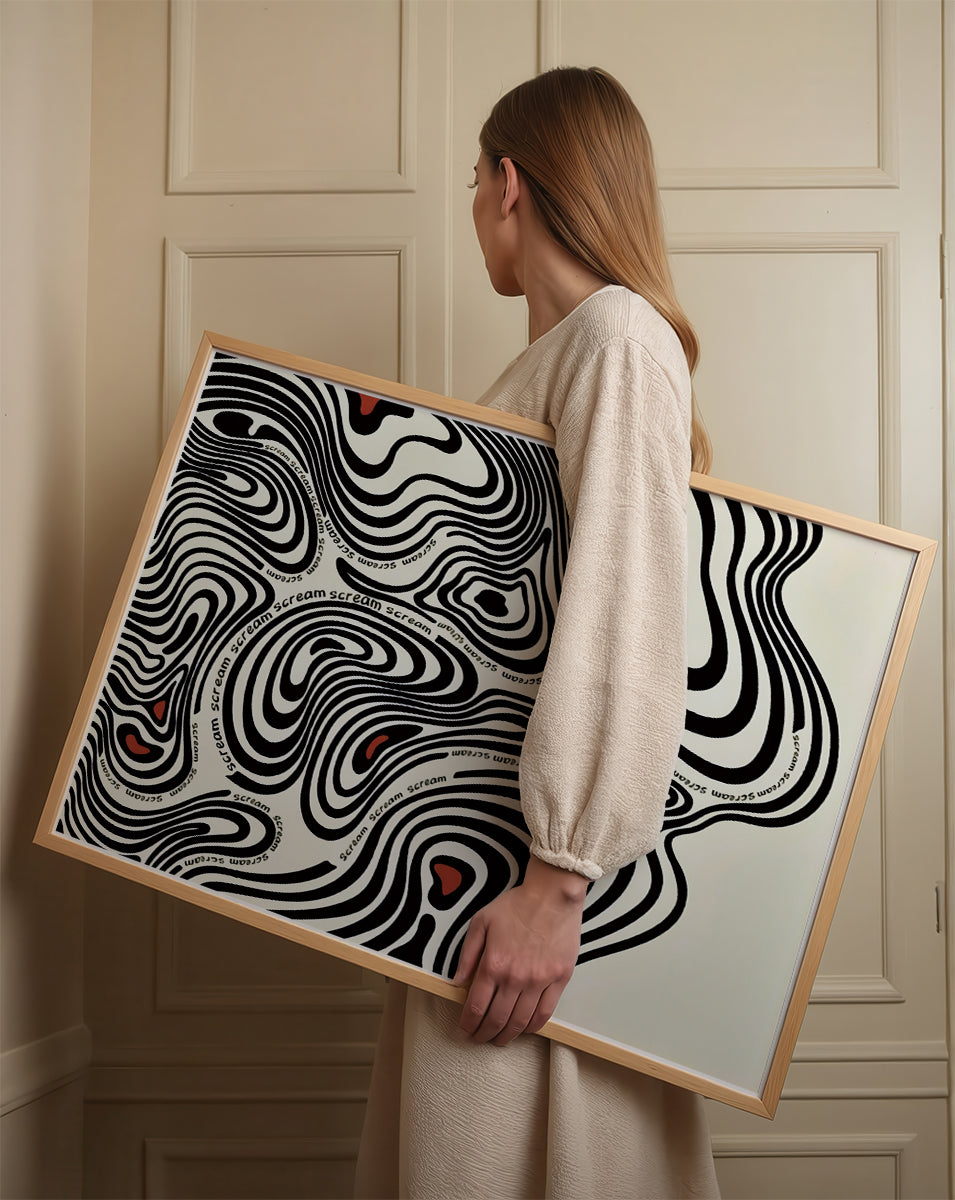 ミッドセンチュリーモダン Mid-Century Modern Art Poster No.618