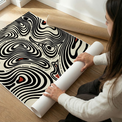 ミッドセンチュリーモダン Mid-Century Modern Art Poster No.618