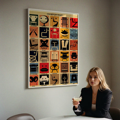 ミッドセンチュリーモダン Mid-Century Modern Art Poster No.624