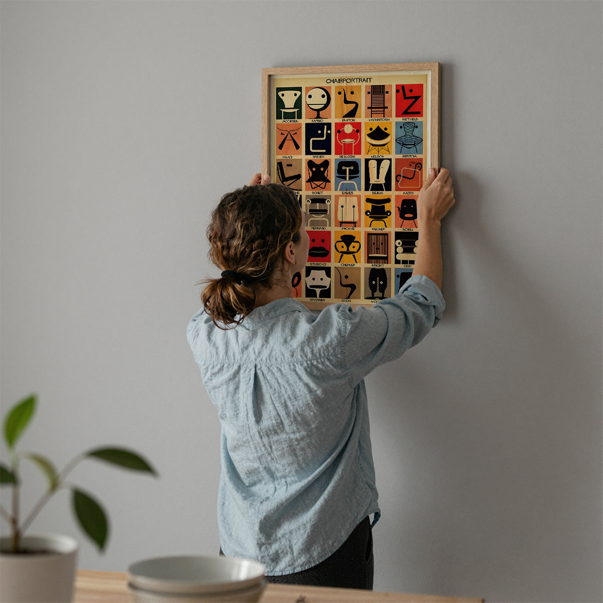 ミッドセンチュリーモダン Mid-Century Modern Art Poster No.624
