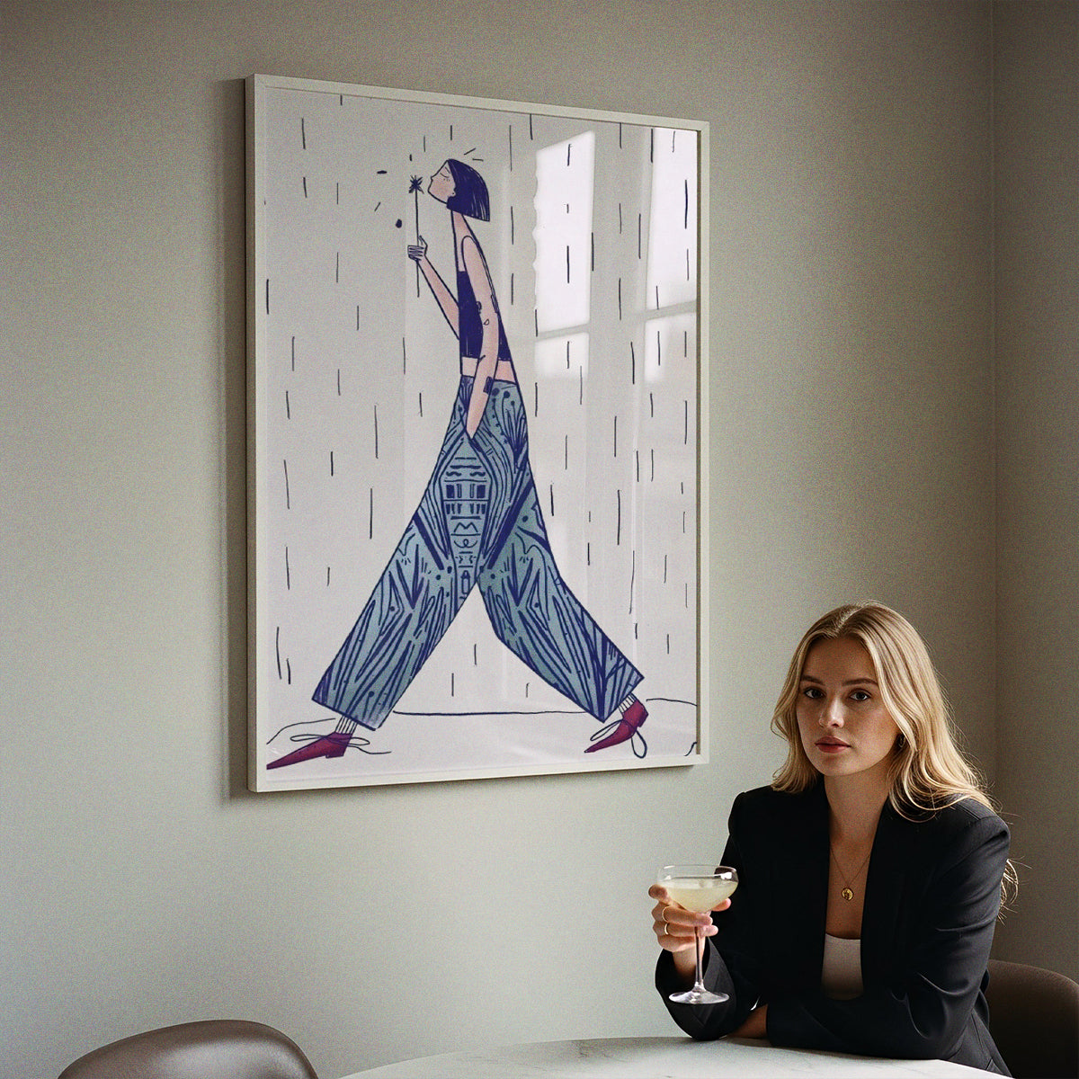 ミッドセンチュリーモダン Mid-Century Modern Art Poster No.626