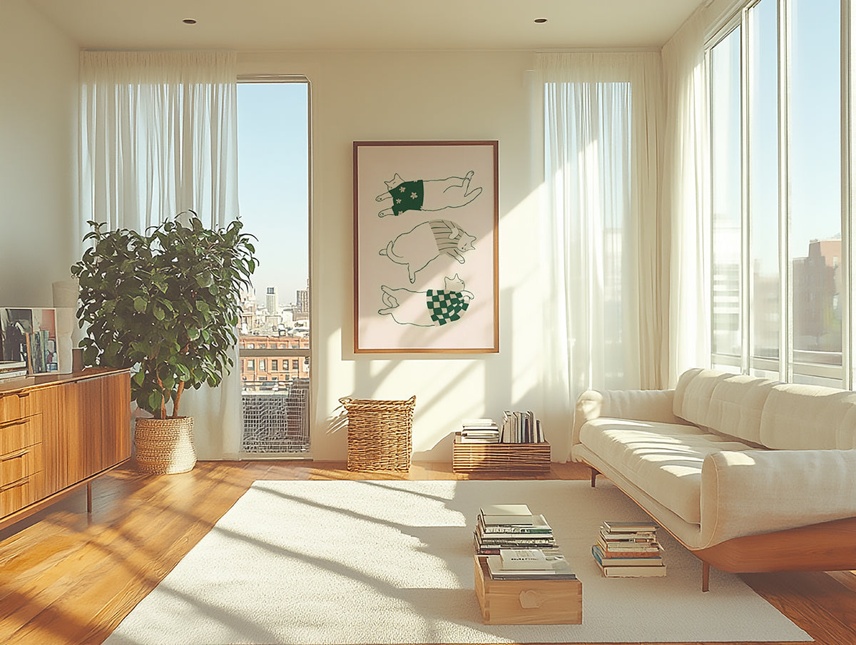 ミッドセンチュリーモダン Mid-Century Modern Art Poster No.633
