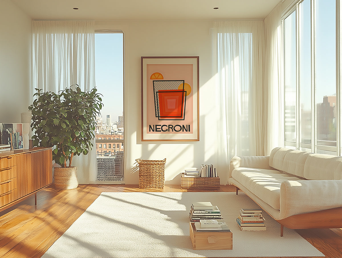 ミッドセンチュリーモダン Mid-Century Modern Art Poster No.634