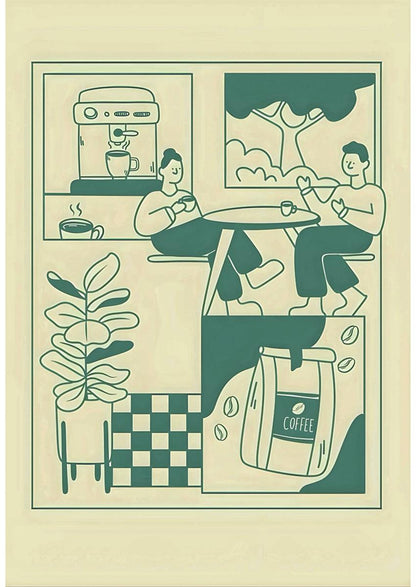 ミッドセンチュリーモダン Mid-Century Modern Art Poster No.635