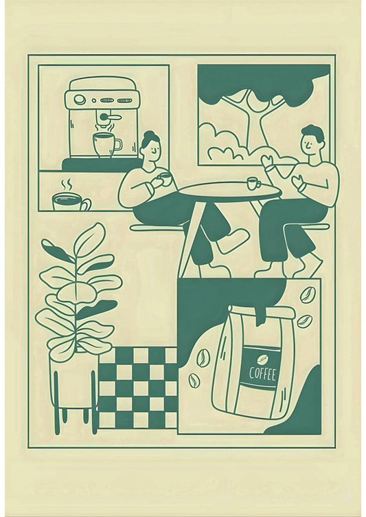 ミッドセンチュリーモダン Mid-Century Modern Art Poster No.635