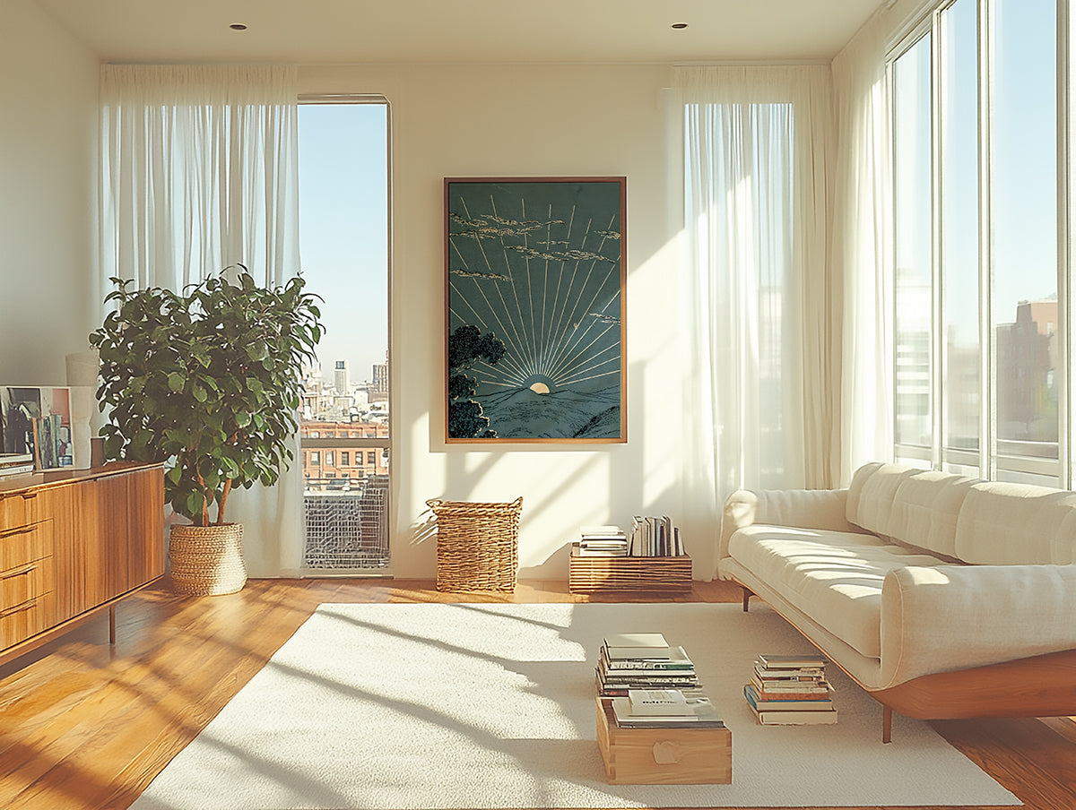 ミッドセンチュリーモダン Mid-Century Modern Art Poster No.637