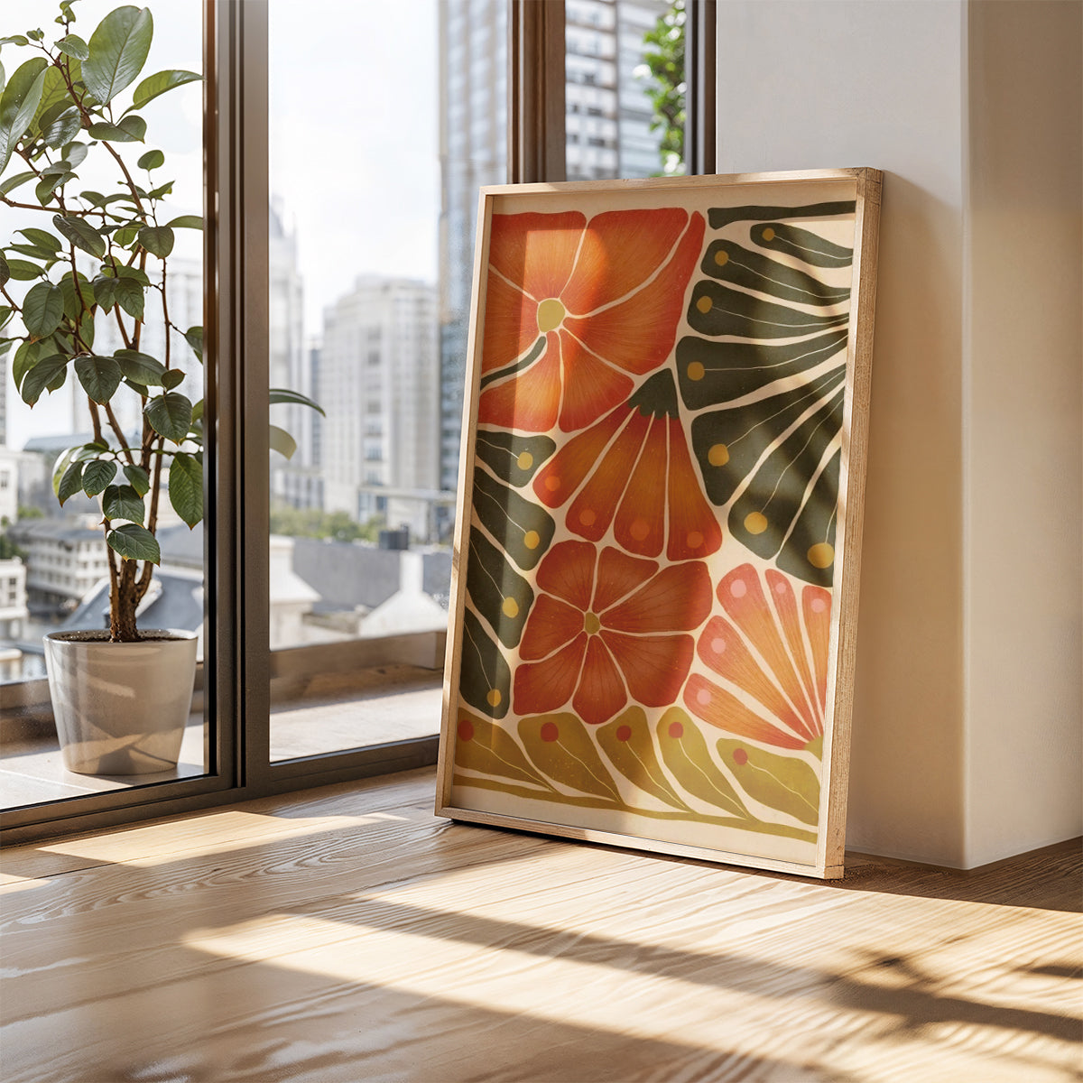 ミッドセンチュリーモダン Mid-Century Modern Art Poster No.641