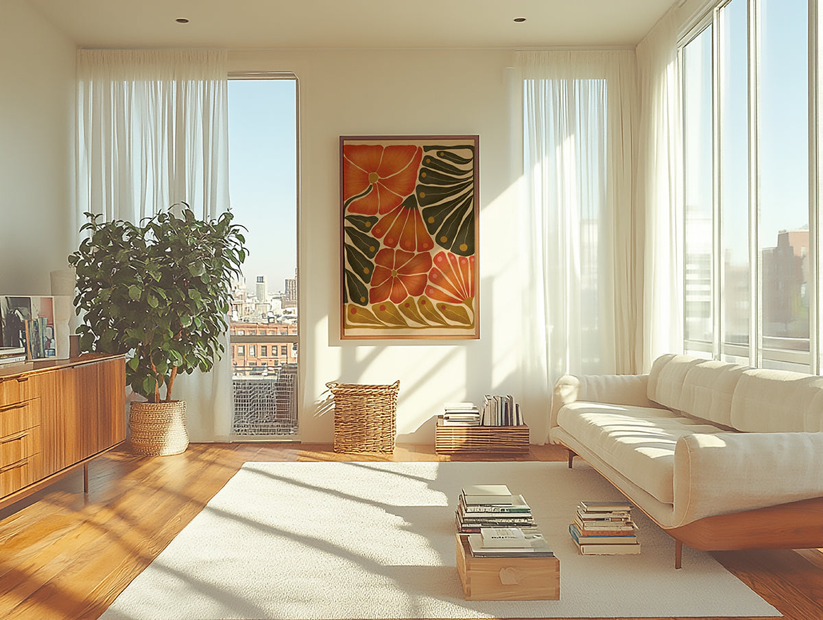 ミッドセンチュリーモダン Mid-Century Modern Art Poster No.641