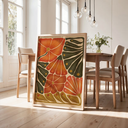 ミッドセンチュリーモダン Mid-Century Modern Art Poster No.641