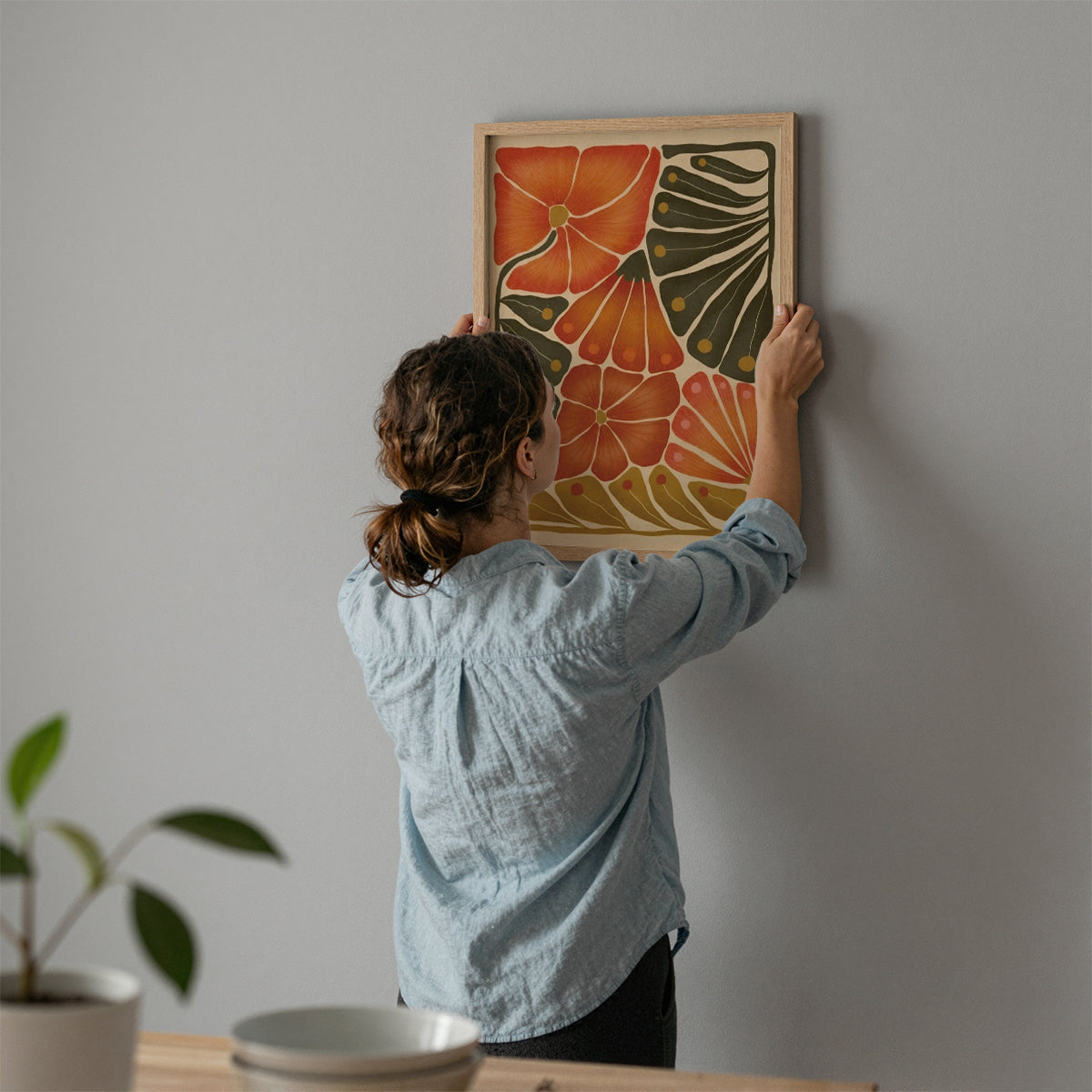ミッドセンチュリーモダン Mid-Century Modern Art Poster No.641