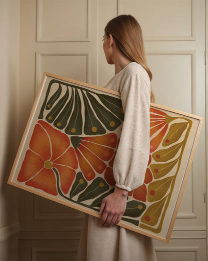 ミッドセンチュリーモダン Mid-Century Modern Art Poster No.641