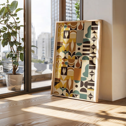 ミッドセンチュリーモダン Mid-Century Modern Art Poster No.642