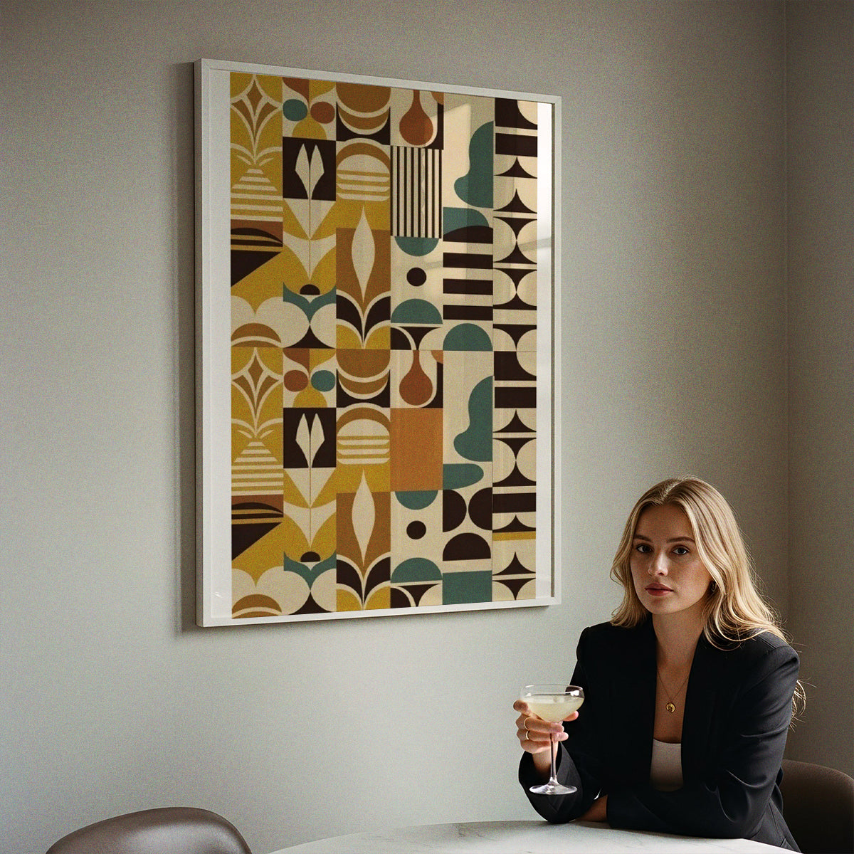 ミッドセンチュリーモダン Mid-Century Modern Art Poster No.642