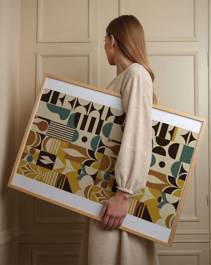 ミッドセンチュリーモダン Mid-Century Modern Art Poster No.642