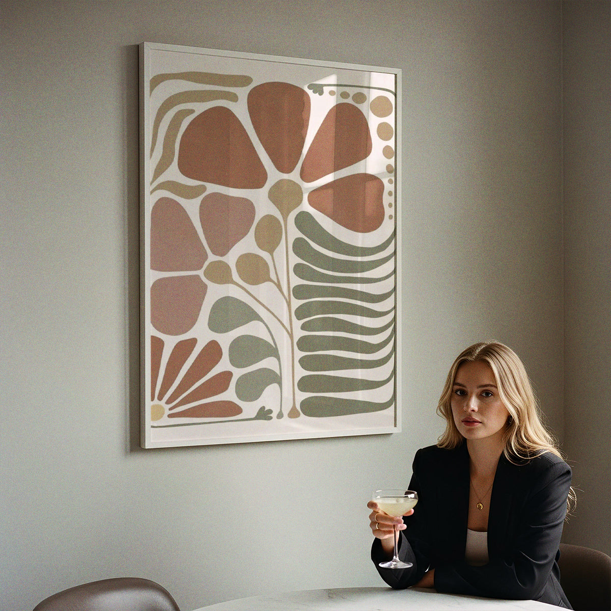 ミッドセンチュリーモダン Mid-Century Modern Art Poster No.651