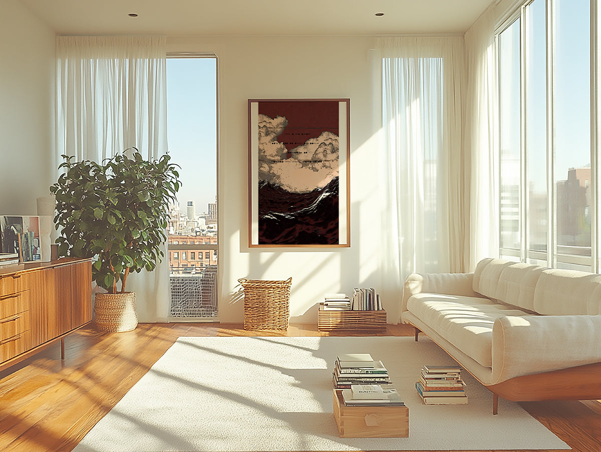 ミッドセンチュリーモダン Mid-Century Modern Art Poster No.656