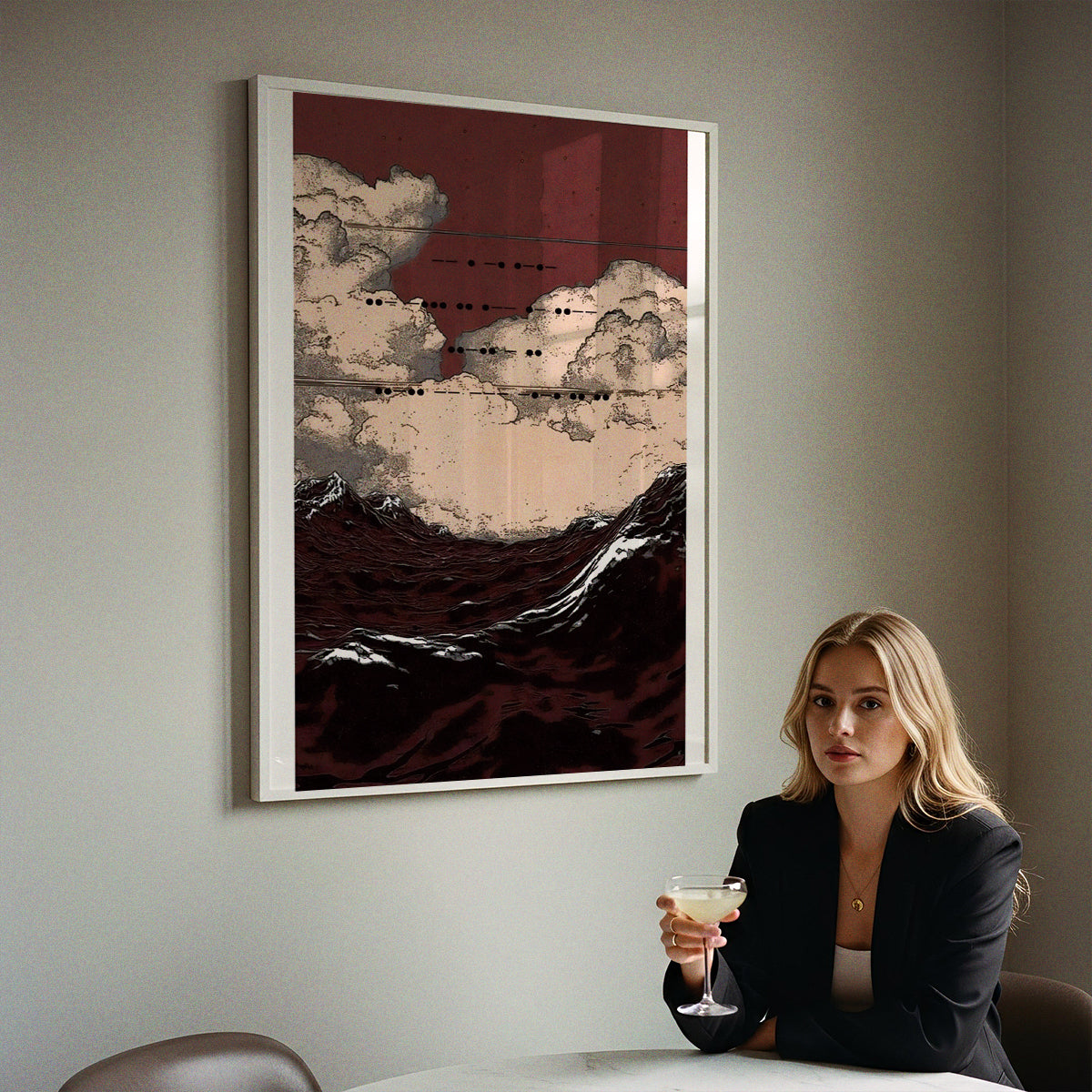 ミッドセンチュリーモダン Mid-Century Modern Art Poster No.656