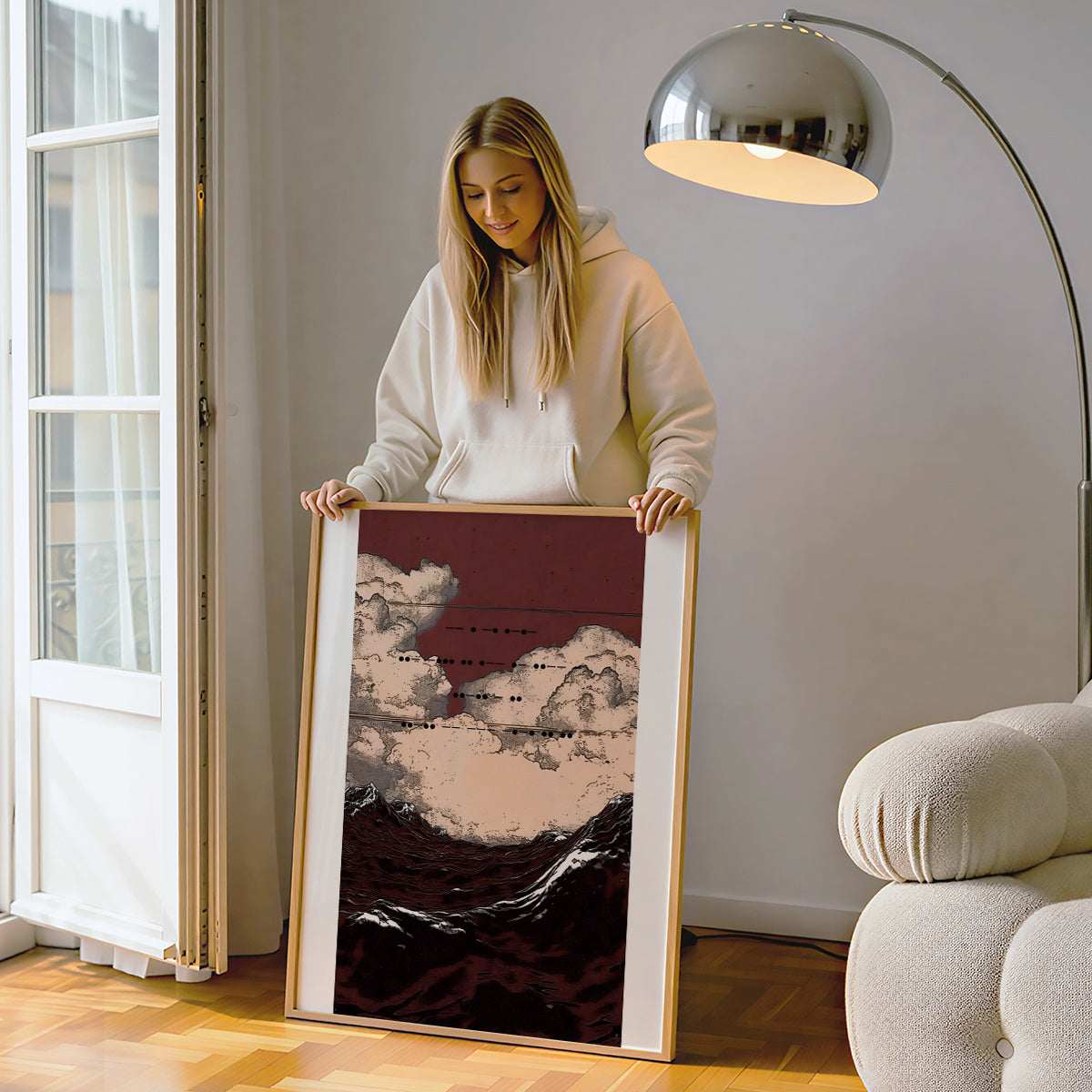 ミッドセンチュリーモダン Mid-Century Modern Art Poster No.656