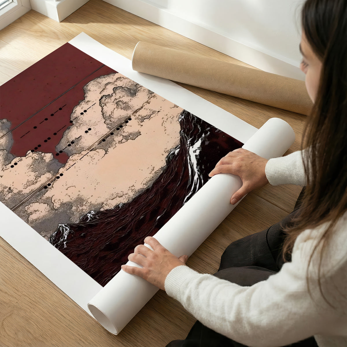 ミッドセンチュリーモダン Mid-Century Modern Art Poster No.656