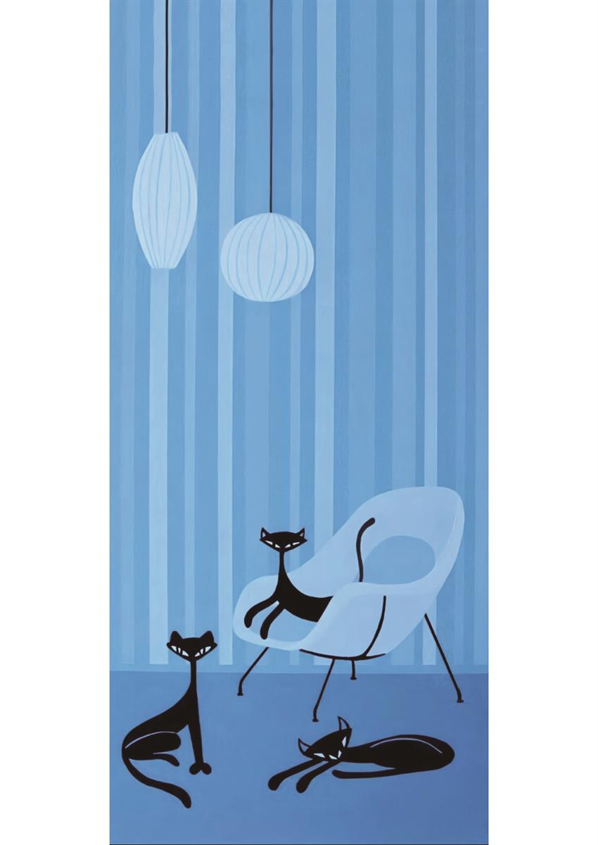 ミッドセンチュリーモダン Mid-Century Modern Art Poster No.657