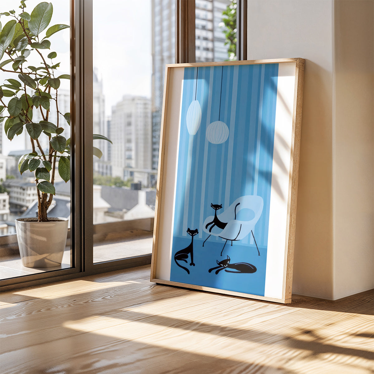 ミッドセンチュリーモダン Mid-Century Modern Art Poster No.657