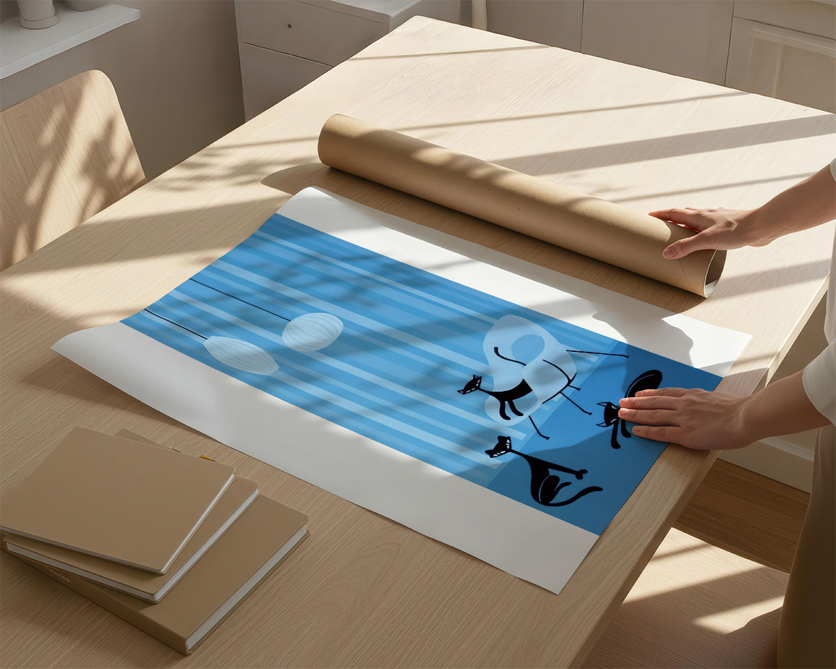 ミッドセンチュリーモダン Mid-Century Modern Art Poster No.657