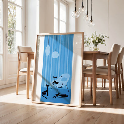 ミッドセンチュリーモダン Mid-Century Modern Art Poster No.657
